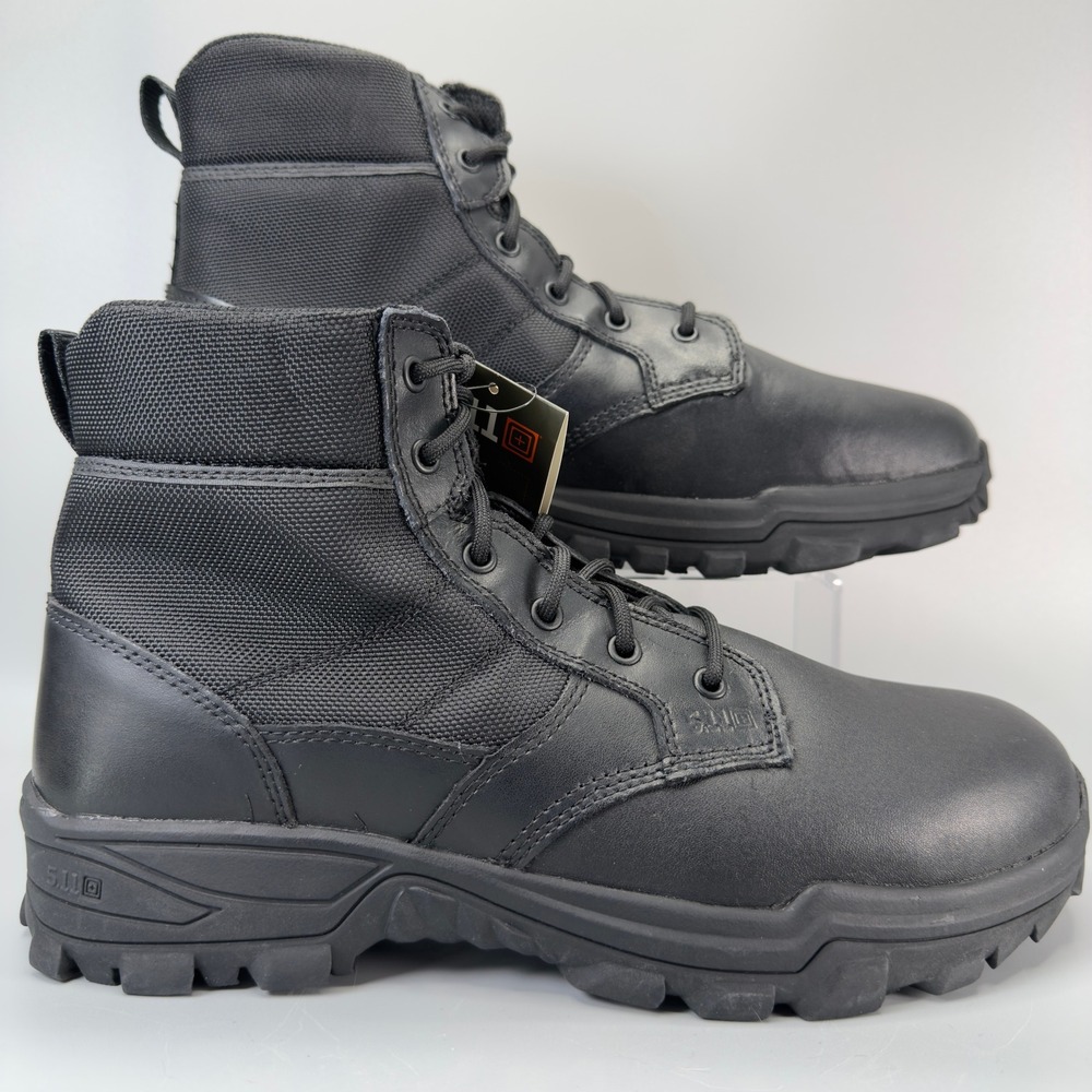 5.11 Speed 3.0 Mens 13 5" Tactical Boot NWOB High Lace Up Black Leather Military